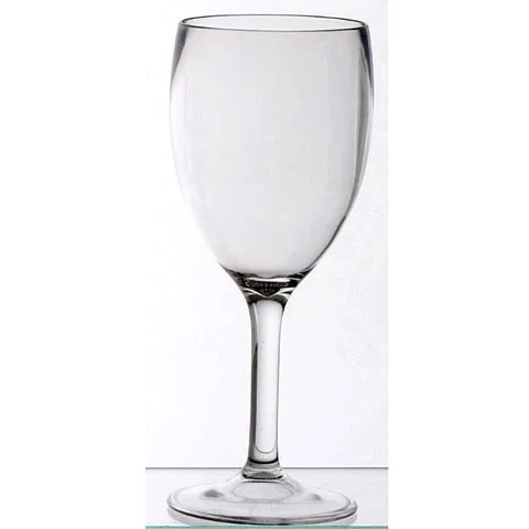 POLYCARBONATE WINE GLASS D7.4XH18.7CM, 300ML-10OZ