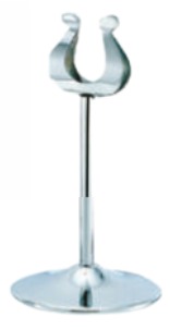 S/S TABLE NUMBER STAND/SIGN HOLDER 10CM