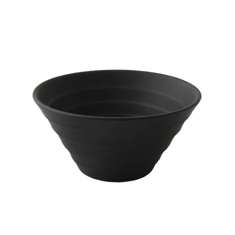 CONICAL BOWL 250CC, MATTE BLACK, CERABON ESSENTIALS