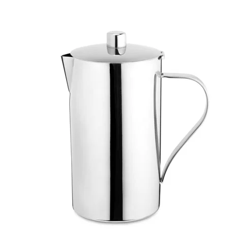SAFICO STAINLESS STEEL COFFEE POT L19XW12.5XH22.8CM, 2L, KENT HOLLOWARE