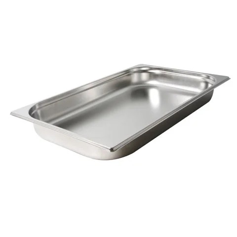 201 S/S GN PAN 1/1 SIZE, 65MM DEEP, THICKNESS 0.6MM, STEELCRAFT BY SAFICO