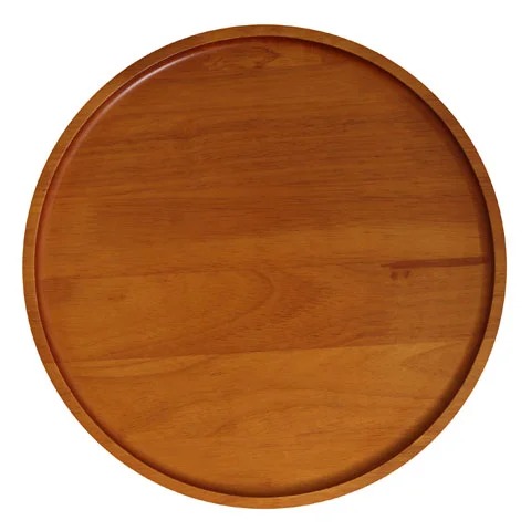 WOODEN ROUND CHICKEN RICE TRAY D30XH2CM