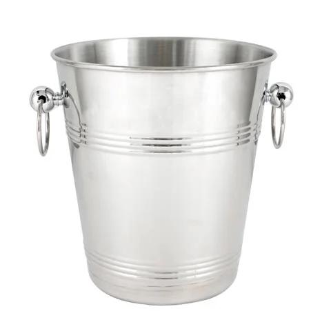 S/S WINE COOLER W/ FLEXIBLE HANDLES D19XH22CM