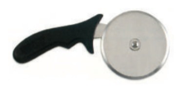 PLASTIC ABS HANDLE PIZZA CUTTER WHEEL D4"/10CM