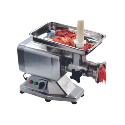 ELECTRIC MEAT MINCER IN ALUMINUM HOUSING L60.2XW26.2XH46CM, 230V/50HZ/850W, 120KG/HR