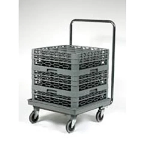 RACK DOLLY W/ 2-WHEEL BRAKE & HANDLE, DOLLY BASE L54XW54XH5CM, UNICA