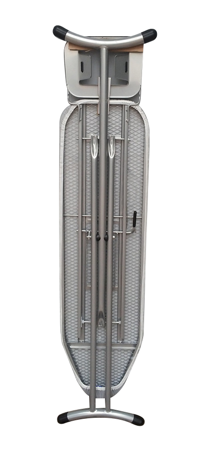 M&K SUPREME IRONING BOARD 91X33CM, IRON REST 19X25CM SILVER COVER, 10MM FELT, HEAT RESISTANCE COVER
