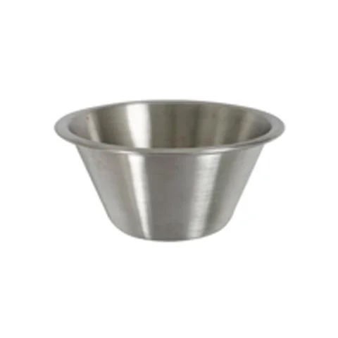 S/S TAPERED MIXING BOWL (BEADED EDGE) D20XH9.5CM