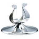 S/S TABLE NUMBER STAND/SIGN HOLDER 6CM