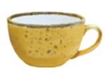 BREAKFAST/LARGE CAPPUCCINO CUP 280ML, 10.7X6.7CM, JAVA SUNRISE YELLOW