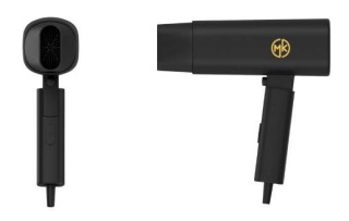 LOTUS FOLDABLE HAIR DRYER 1875W, 220V, 50HZ W/ 2 GEAR WIND, COLD & HOT SWITCHING - BLACK