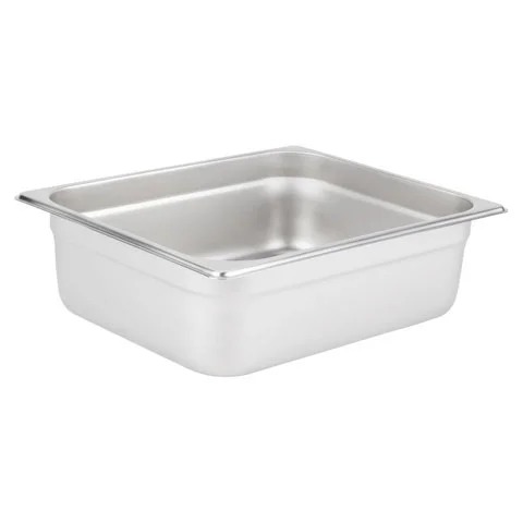 201 S/S GN PAN 1/2 SIZE, 200MM DEEP, THICKNESS 0.7MM, STEELCRAFT BY SAFICO