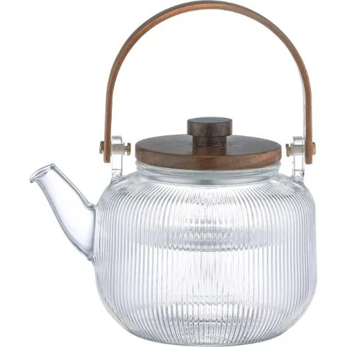 ARAMORO BOROSILICATE GLASS TEAPOT, 800ML