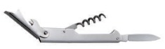 S/S WAITER CORKSCREW & CAP LIFTER L11.5CM