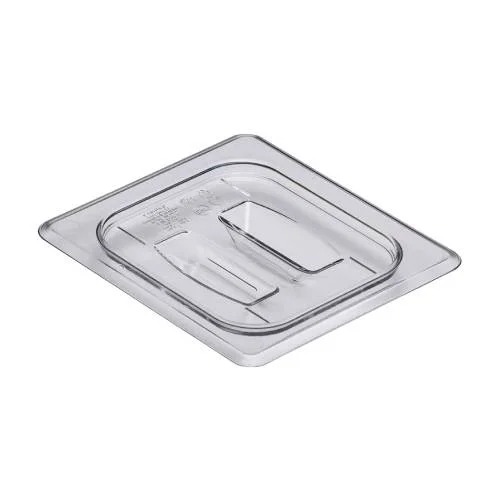 COVER FOR FOOD PAN 1/6 SIZE, W/ HANDLE, CLEAR, CAMBRO