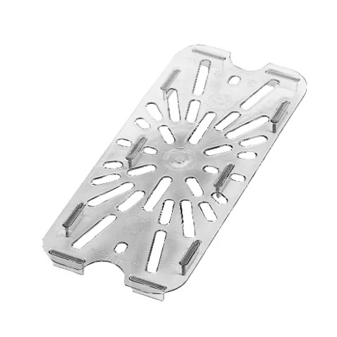 DRAIN SHELF FOR 1/1 SIZE PAN, CLEAR, CAMBRO
