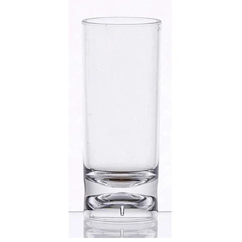 POLYCARBONATE SHOT GLASS W/ THICK BOTTOM D3.8XH9.3CM, 2OZ