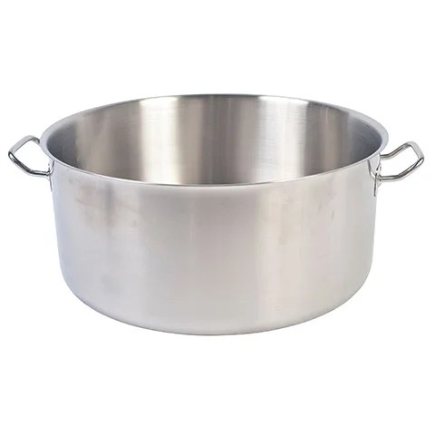 18-8 S/S LOW CASSEROLE W/O LID D50XH23CM, 40.6L