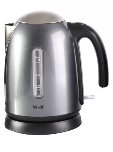 ALLURE ELECTRIC KETTLE 1.2L, 220-240V, 1850-2200W, S/S COVER - MATTE