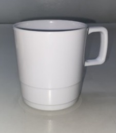 DRINKING MUG 300ML CREAM, D83MM, H92MM, 3-1/8"
