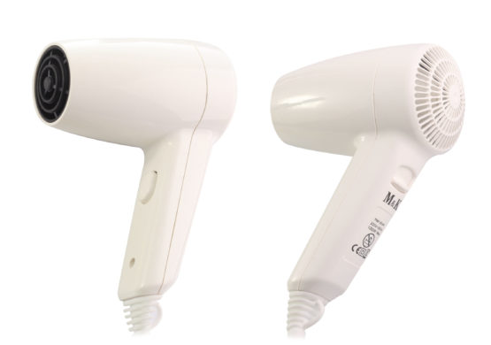 M&K CARMEL HAND-HELD HAIR DRYER 1200W - WHITE