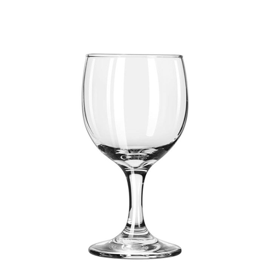 EMBASSY WINE ROUND BOWL GLASS 8.5OZ, 251ML, H145XD79MM, LIBBEY
