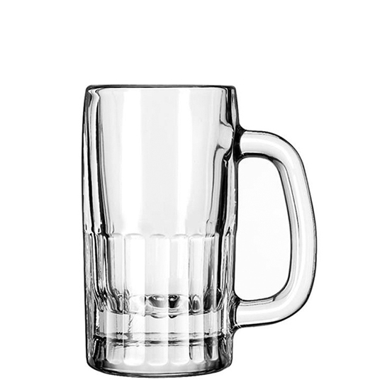 BEER MUG GLASS 10OZ, 296ML, H127XD76MM, LIBBEY