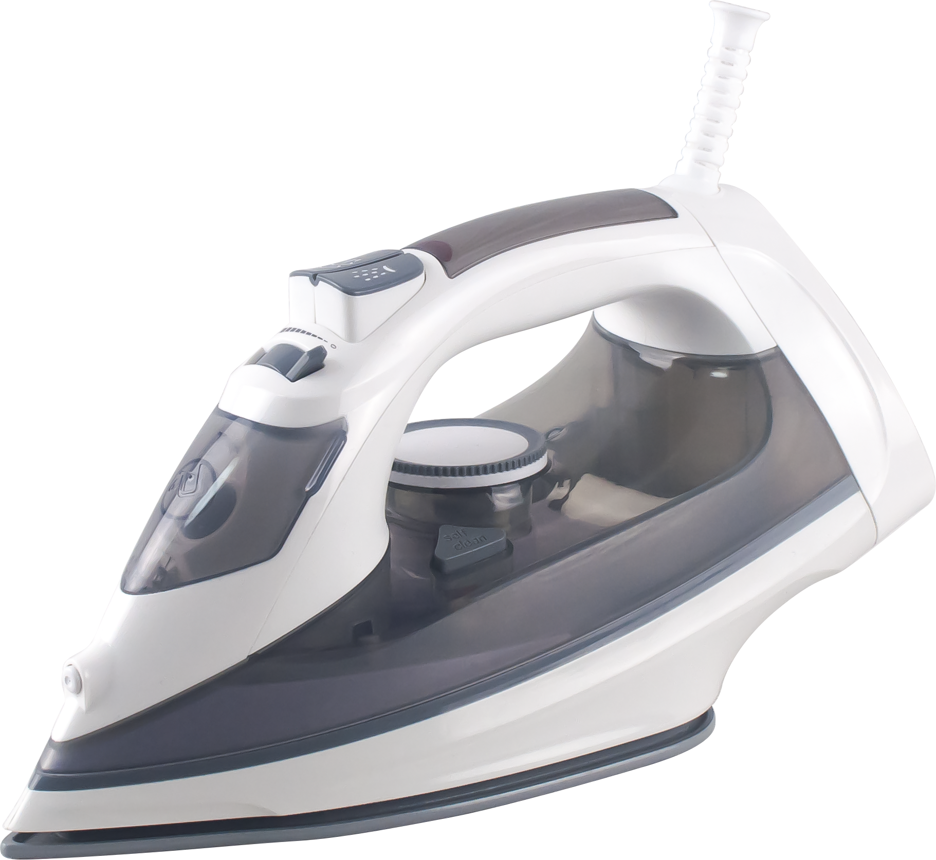 M&K FORSETI STEAM IRON 1800W, CERAMIC SOLEPLATE, ANTI DRIP FUNCTION & AUTO SHUT-OFF FUNCTION, WHITE