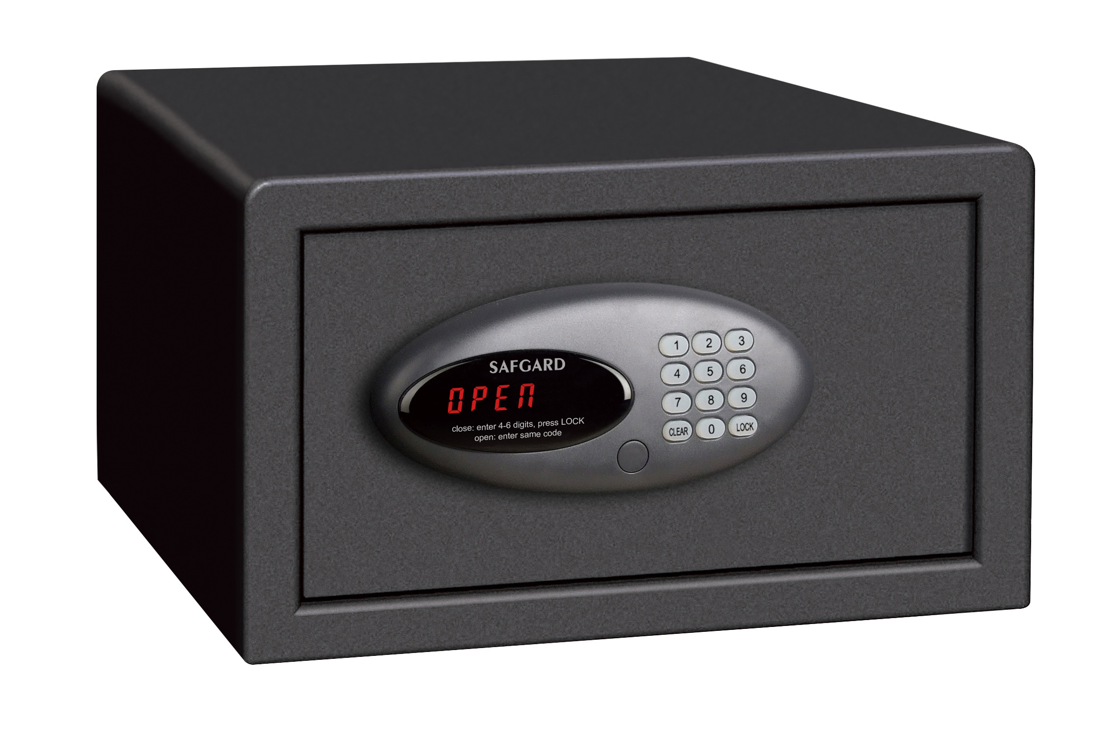 SAFGARD AFRODIT 1935S, SAFE DEPOSIT BOX H195XW355XD270MM, BLACK COLOR