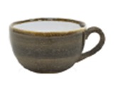 TEA CUP/SMALL CAPPUCINO CUP 200ML, 10X5.8CM, JAVA WOODLAND BROWN