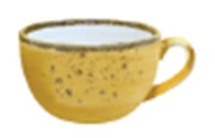TEA CUP/SMALL CAPPUCINO CUP 200ML, 10X5.8CM, JAVA SUNRISE YELLOW