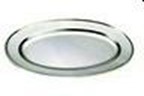 S/S OVAL PLATTER 35CM, 0.6MM