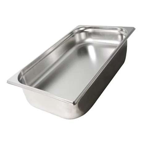 201 S/S GN PAN 1/1 SIZE, 150MM DEEP, THICKNESS 0.7MM, STEELCRAFT BY SAFICO