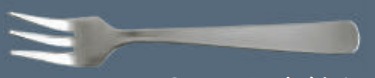 OYSTER FORK 12.7CM, 16G, S/S - ROYALSTEEL