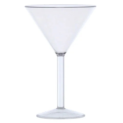 POLYCARBONATE MARTINI GLASS D11.5XH17.6CM, 270ML-9OZ
