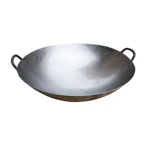 IRON FRYING WOK 17"