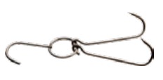 S/S BBQ POULTRY HANGER MEDIUM & THIN