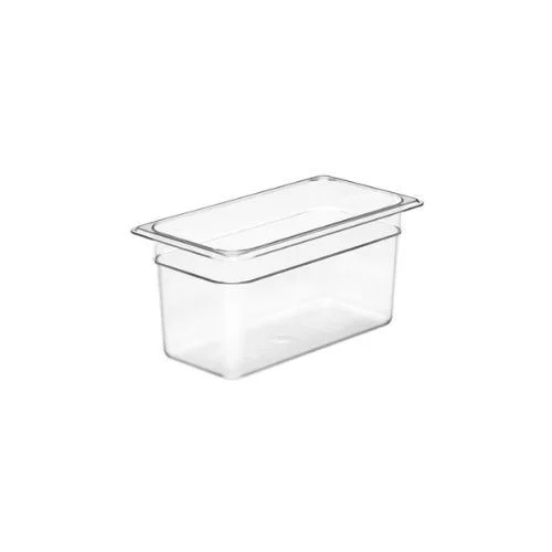 FOOD PAN 1/3 SIZE, 6" DEEP, CLEAR, CAMBRO