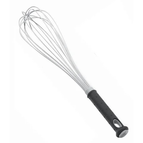S/S WHISK WITH FIBREGLASS HANDLE (250OC) L40CM, LACOR