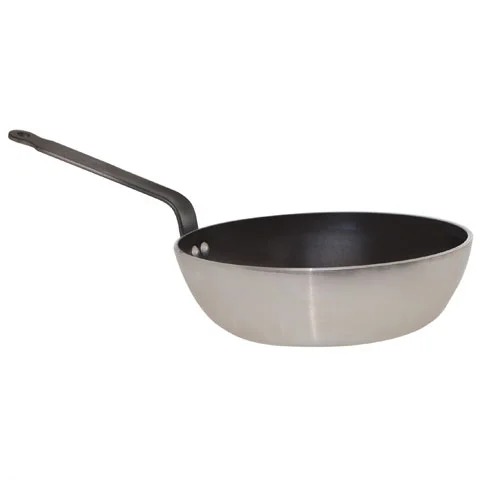 NON-STICK CONICAL SAUTE PAN 28CM, CHOC, DE BUYER