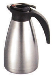 AROMIS INSULATED THERMAL SERVER, S/S BODY, PUSH BUTTON LID, H250MM, 1.5L