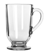 IRISH COFFEE MUG GLASS 10OZ, 295ML, H127XD108MM, LIBBEY