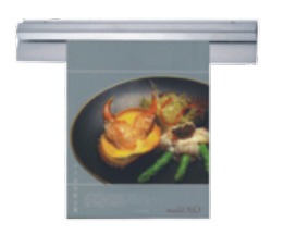 S/S WALLMOUNTED TAB GRABBER 600X80X20MM