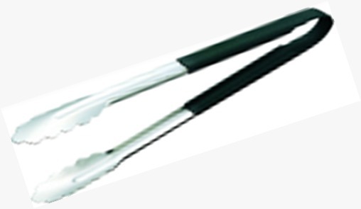 COOKING TONG W/ PLASTIC HANDLE 14"