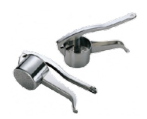 S/S POTATO RICER/PRESS D90X280MM, HAND-PRESSURE TYPE