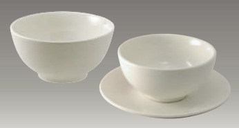 DURABLE WARE RICE BOWL 11.5CM, 300CC, ROYAL WHITE