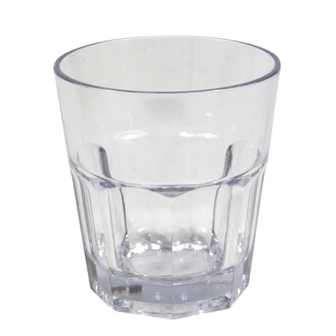 ACRYLIC OLD FASHION TUMBLER D8.5XH9CM, 270ML, GRANITY CLEAR