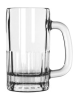 MUG GLASS 12OZ, 355ML, H143XD124MM, LIBBEY